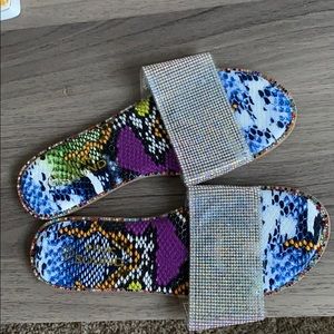 Women’s sequins sandal